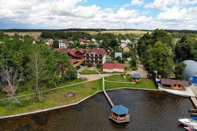 Корабль с высоты птичьего полёта