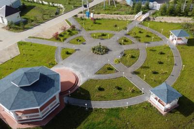 Корабль с высоты птичьего полёта