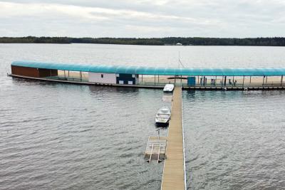 Корабль с высоты птичьего полёта