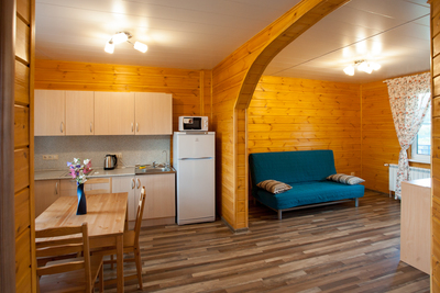 Улучшенные апартаменты с 1 спальней, балконом и видом на воду