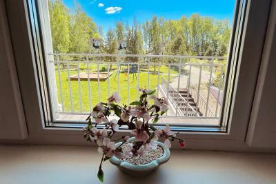 Улучшенные апартаменты с 1 спальней, балконом, видом и кондиционером