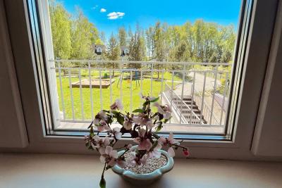 Улучшенные апартаменты с 1 спальней, балконом, видом и кондиционером